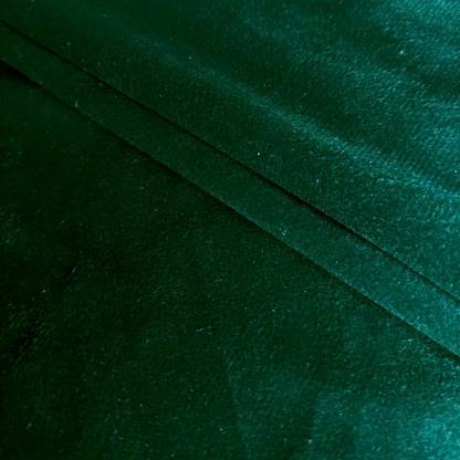 Bowzar Plain Velvet 1 Meter Green Solid Smooth Silky Cloth for Sofa, Curtains Sofa Fabric