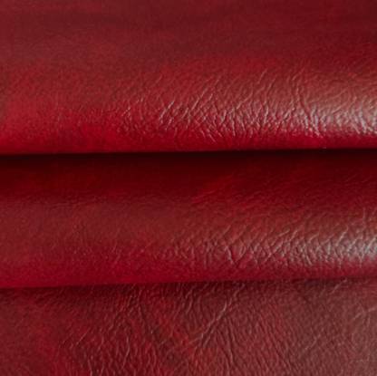 Bowzar American Art Leather 5 Meter Cherry Red Rexine Sheet for Sofa Fabric Sofa Fabric