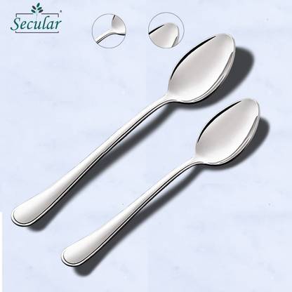 Secular Stainless Steel Coffee Spoon, Table Spoon Set