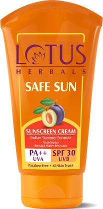 LOTUS HERBALS Sunscreen - SPF 30 PA++ Indian Summer Formula