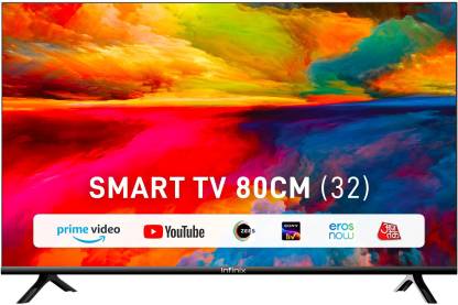 Infinix Y1 80 cm (32 inch) HD Ready LED Smart Linux TV with YouTube & Pre-loaded Apps, Wifi Enabled, Miracast, Web Browser