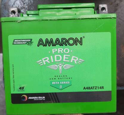AMARON ATZ14R 14 Ah Battery for Bike