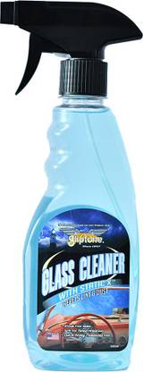 Gliptone Glass Dust and Surface Cleaner Liquid WITH STATIC -X (DUST REPELLENT) (330 ml) Liquid Vehicle Glass Cleaner