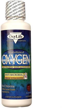Oxylife Stabilized Oxygen - Mountain Berry 16 fl oz Liquid