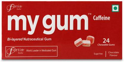 My gum Caffeine Gums (Pack of 72 gums)