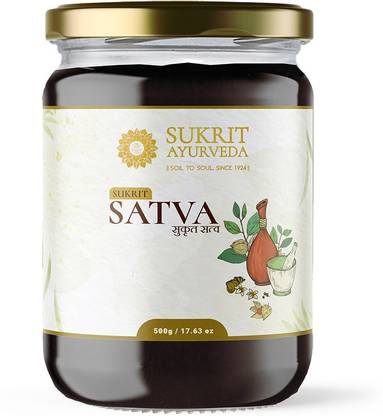 sukrit ayurveda Satva - Brain Support | Memory Booster, Mental Alertness | Helps in Stress