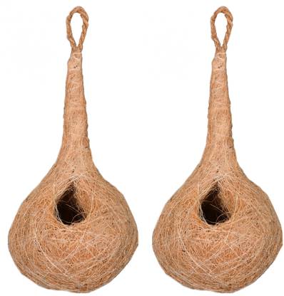 ABC BAMBOO ABC BIRD NEST PACK OF 2 Bird House