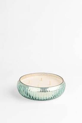DOFT Mercury Glass Tray Candles Orange casis Flavour Scented Wax for Festival Candle