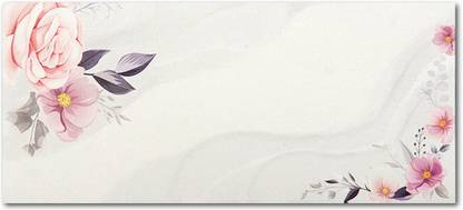Saifee Digital Print Gift Envelope Size: 7.25 x 3.25 Pack Of 5 Envelopes