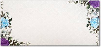 Saifee Digital Print Gift Envelope Size: 7.25 x 3.25 Pack Of 5 Envelopes