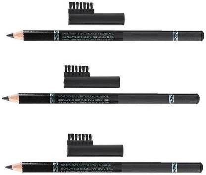SEUNG Perfect Waterproof and Long-lasting Eyebrow Pencil -Pack of 3