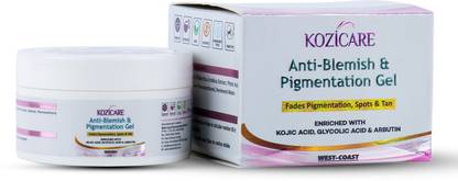 Kozicare Anti-Blemish & Pigmentation Gel For Fades, Spots & Tan ? 50gm