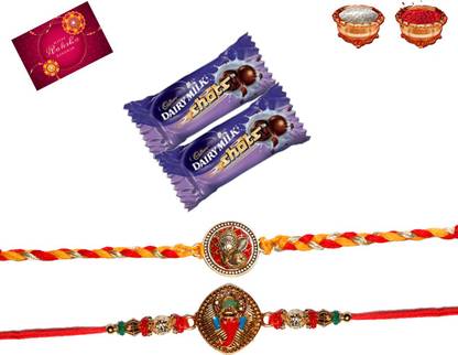 RUBBICK RAKHI FOR BROTHER WITH CHOCOLATE_085 Assorted Gift Box