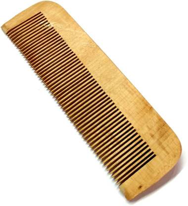 A Shreeparna Wooden Comb Controls Hair Loss And Dandruff