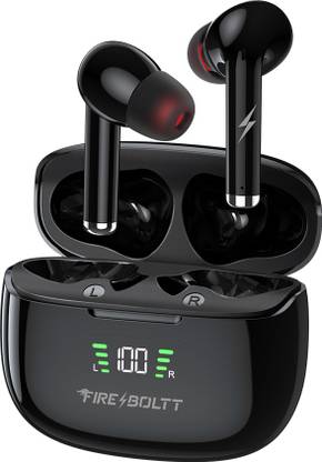 Fire-Boltt Fire Pods Rythm ANC ENC Earbuds TWS, 50H playtime, Digital LED Battery Indicator Bluetooth
