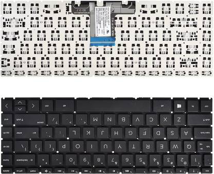 TechSonic Compatible for 245 G7 246 G7 X360 14-CD 14-DH 14-CE,Black(HP 240 G7) Laptop Keyboard Replacement Key