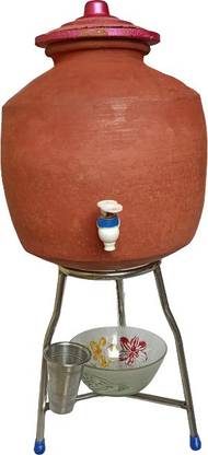 GREEN TOUCH Matka Kitchen Rack Steel Erthen Pot Stand,Water Pot Holder,Matka Stand,Water Pot Stand