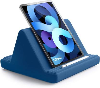 Tizum Tablet Pillow Stand Soft Cushion Pad with 6 Viewing Angles for Lap/Bed/Desk Mobile Holder