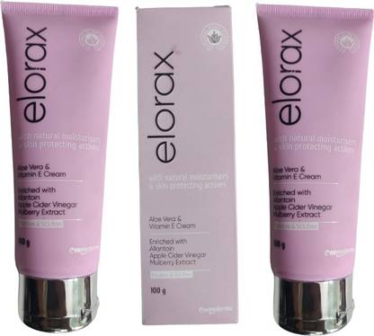Elorax With Natural Moisturisers & Skin Protecting Actives cream ( Pack of 2 )
