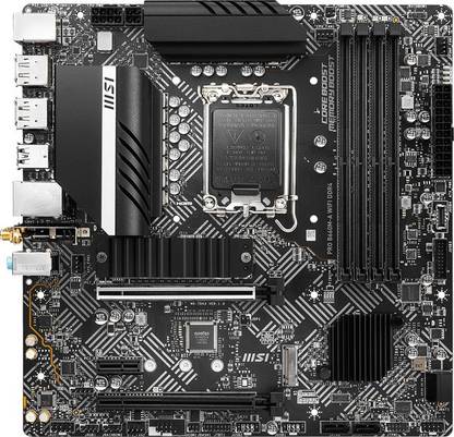 MSI PRO B660M-A WIFI DDR4 LGA 1700Socket Micro-ATX Intel B660 Chipset DDR4 Motherboard for Desktop