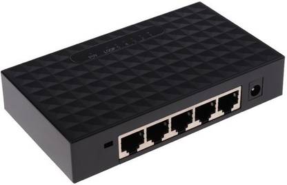 Epicka network switch 5 Ports 100 Mbps Fully Managed Network Switch