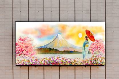 JORAS Famous-landmarks-japan- Canvas 51 inch x 20 inch Painting
