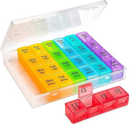 kini 7 days Pill Box