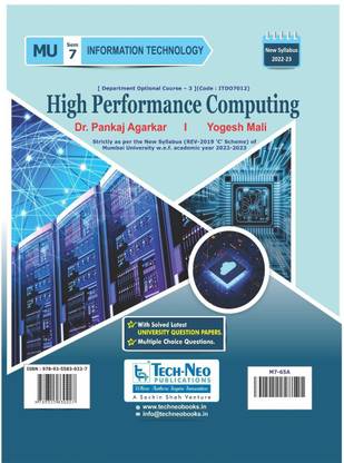 High Performance Computing For MU Sem 7 I.T Course Code : ITDO7012 Academic Year 2022-2023