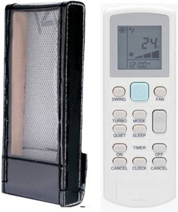 LUNAGARIYA Protective Cover for DAIKIN AC Remote Control-2, PU Leather Cover Holder Ac Remote Controller