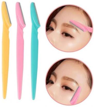 Latixmat Stainless Steel Eyebrow Shaper Shaver Razor Tool, Men & Women