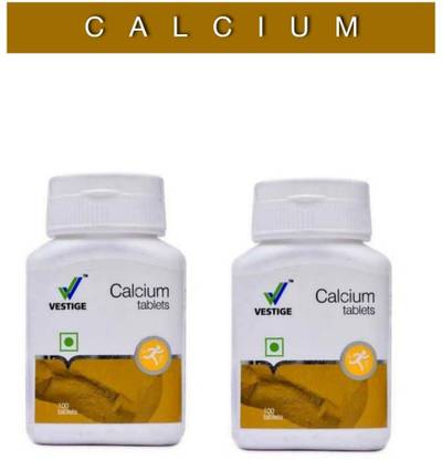 Fabify Calcium Tablets |100 Tablets in Each | Pack of 2 |