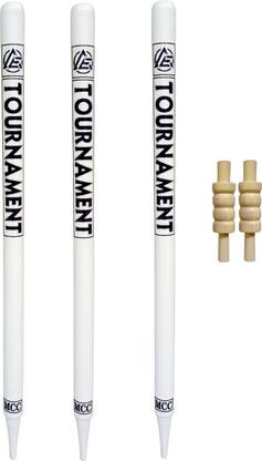 ARADHYA ENTERPRISES TOURNAMENT STUMP 3 PCS SET WITH EXPORT QUALITY 2 BAILS