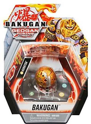 Bakugan Auratoa, 2-inch Tall Geogan Rising Collectible Action Figure and Trading Card