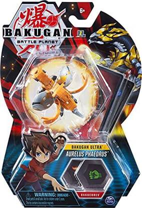 Bakugan Ultra, Aurelus Phaedrus, 3-inch Collectible Action Figure and Trading Card