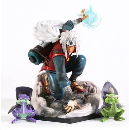 Trunkin Toad Sage Master Jiraiya Battle Stance Cool Action Figure Anime Figurine