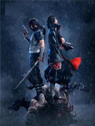 Trunkin Uchiha Itachi Akatsuki Anbu Black Ops Big Action Figure (Set of 2)