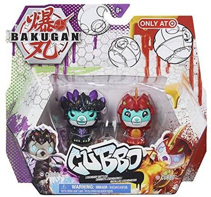 Bakugan Cubbo Legendary Battles Pack, Geogan Rising Transforming Collectible, Toys