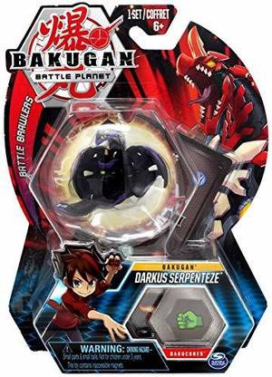 Bakugan Darkus Serpenteze, 2-inch Tall Collectible Transforming Creature