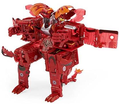 Bakugan GeoForge Dragonoid, 7-in-1 Includes Exclusive True Metal Dragonoid