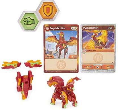 Bakugan Ultra, Pegatrix with Transforming Baku-Gear, Armored Alliance 3-inch Tall