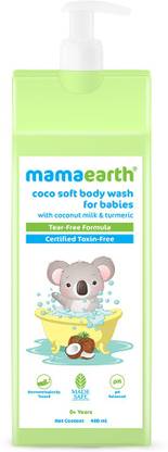 Mamaearth Coco Soft Body Wash For Babies With Coconut Milk & Turmeric