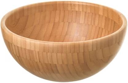 IKEA Wooden Serving Bowl BLANDA MATT Serving Bowl with 20CM Disposable