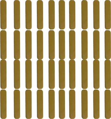 Balaji Wood Mart Golden Metal Upholstery Buttons For DIY Sofa 50 mm X 12 mm Pack of 100 Metal Buttons