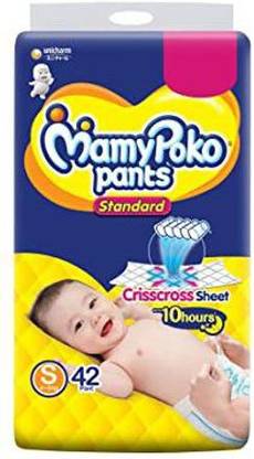 MamyPoko Pants Standard Diaper - Small size (Pack of 42) S 42 - S