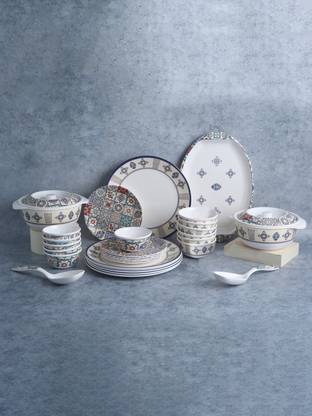 WONDERCHEF Pack of 31 Melamin Venice Dinner Set