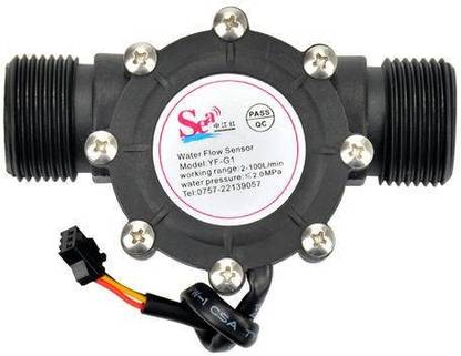 SunRobotics Water Flow Sensor DN25 1 inch flow range 2-100L/Min Electronic Components Electronic Hobby Kit