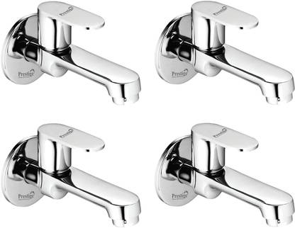 Prestige Brass Ocean Long Body with Wall Flange- Set of 4 Bib Tap Faucet