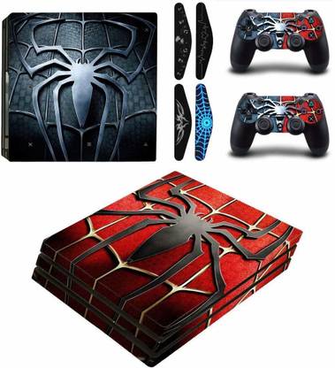 GRAPHIX DESIGN PS4 Pro Console and Controllers Decal Cover+ 4 Led bar Decal Sticker H  Gaming Accessory Kit