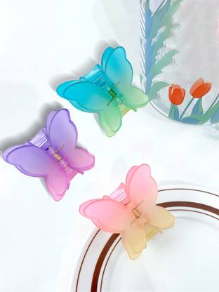 YELLOW CHIMES claw clip.You can use these Everyday Can Style these claw clips in various ways Hair Clip