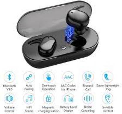 ROAR TTK_417E_TWS 4 Wireless Earbuds Bluetooth Headset Bluetooth